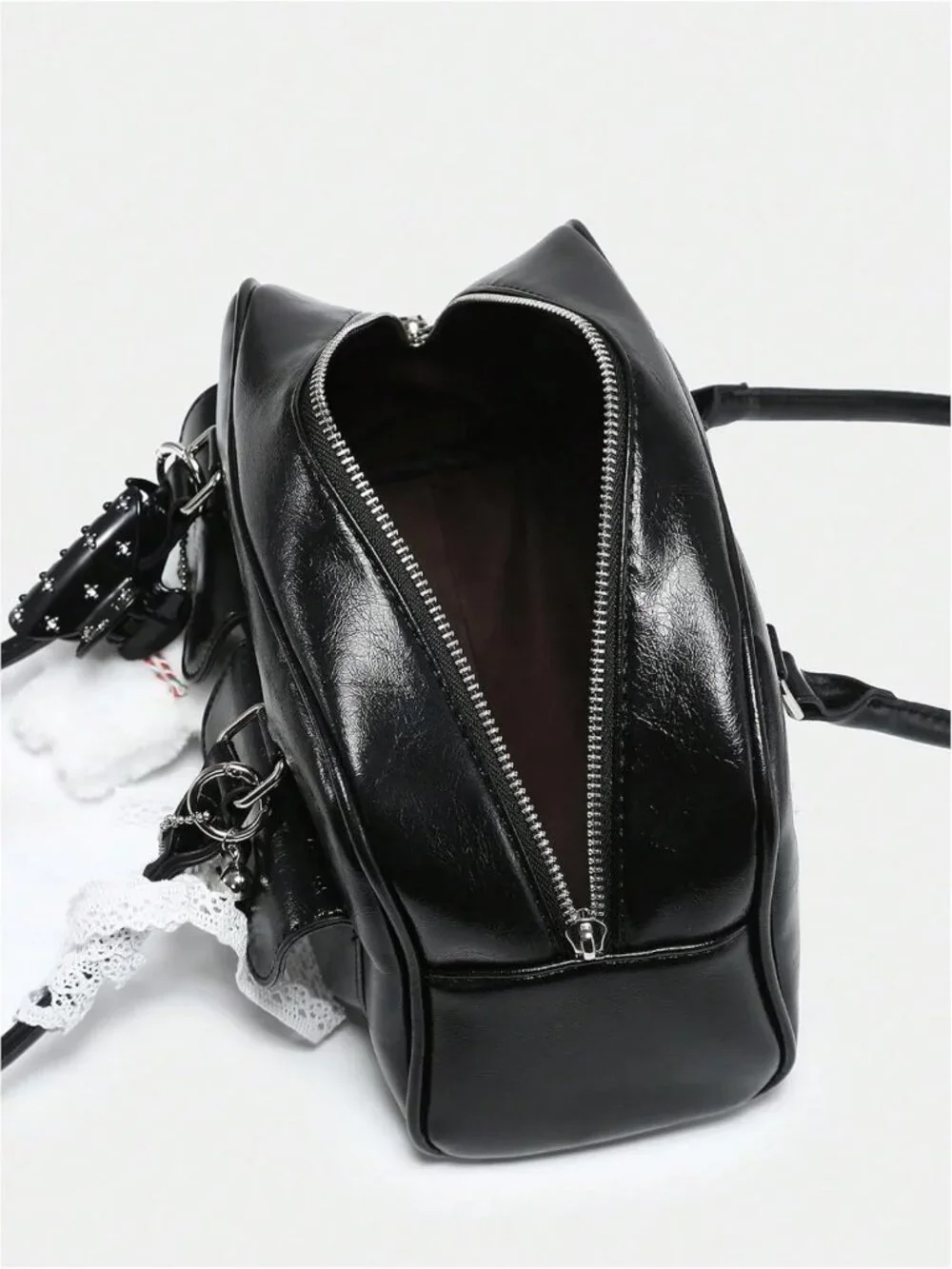 Chic Y2K Bow Coquette Purse | Kawaii Shoulder Bag for Trendy Fashionistas